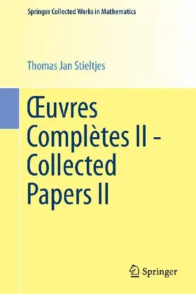 ¿uvres Complètes II - Collected Papers II