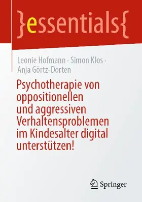 Psychotherapie von aggressiven und oppositionellen Verhaltensproblemen im Kindesalter digital unterstützen