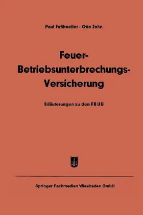 Feuer-Betriebsunterbrechungs-Versicherung
