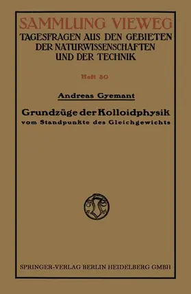 Grundzüge der Kolloidphysik