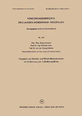 Vergleich von Korona- und Hitzdrahtanemometer durch Messung von Turbulenzspektren