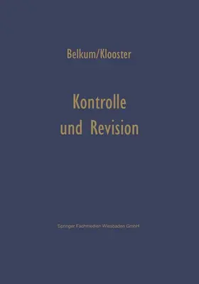 Kontrolle und Revision bei automatischer Datenverarbeitung