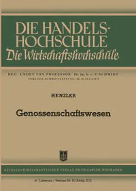 Genossenschaftswesen