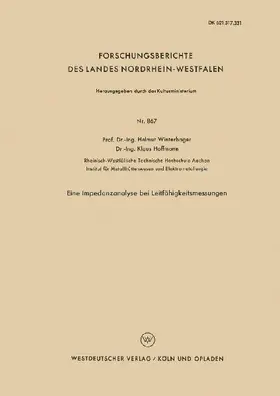 Eine Impedanzanalyse bei Leitfähigkeitsmessungen