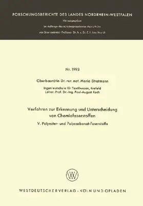 Verfahren zur Erkennung und Unterscheidung von Chemiefaserstoffen