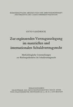 Zur ergänzenden Vertragsauslegung im materiellen und internationalen Schuldvertragsrecht