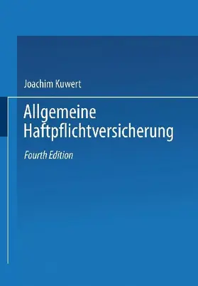 Allgemeine Haftpflichtversicherung