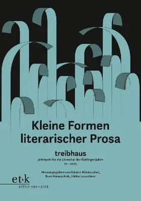Kleine Formen literarischer Prosa