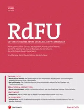 RdFU - Österreichisches Recht der Familienunternehmen