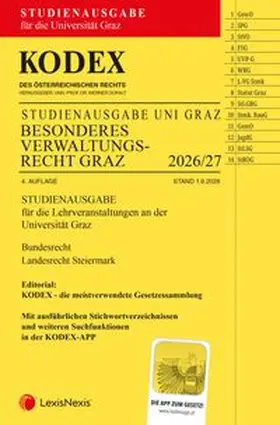 KODEX Besonderes Verwaltungsrecht Graz 2026/27
