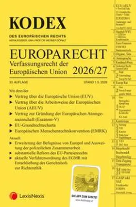 KODEX EU-Verfassungsrecht (Europarecht) 2026/27