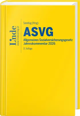 ASVG | Allgemeines Sozialversicherungsgesetz 2026