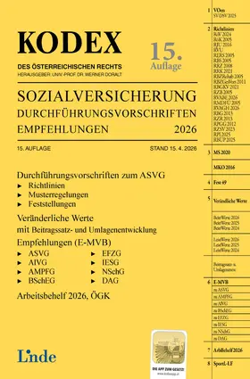 KODEX Sozialversicherung 2026, Band III