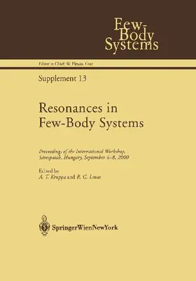 Resonances in Few-Body Systems