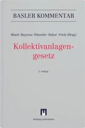 Kollektivanlagengesetz (KAG)