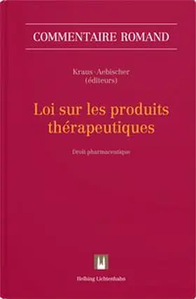 Loi sur les produits thérapeutiques (LPTh)