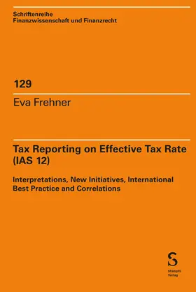 Tax Reporting on Effective Tax Rate (IAS 12)