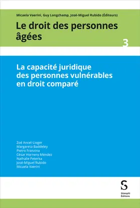 La capacité juridique des personnes vulnérables en droit comparé