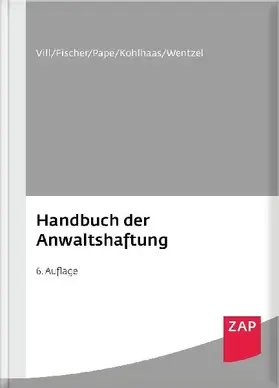 Handbuch der Anwaltshaftung