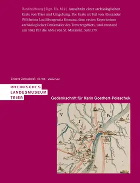 Trierer Zeitschrift 85/86 2022/2023