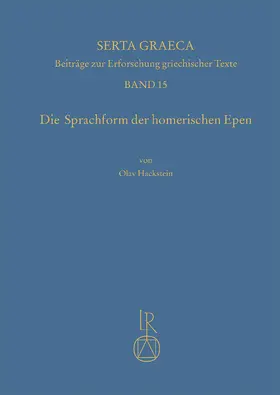 Die Sprachform der homerischen Epen