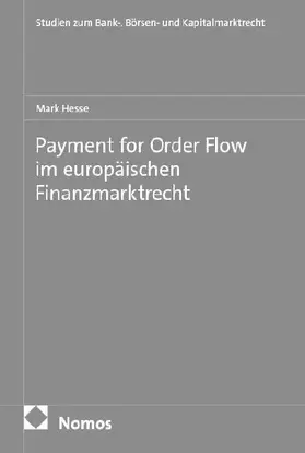 Payment for Order Flow im europäischen Finanzmarktrecht