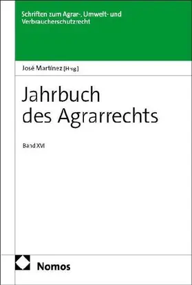 Jahrbuch des Agrarrechts Band XVI