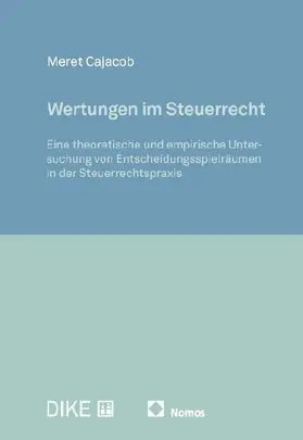 Wertungen im Steuerrecht