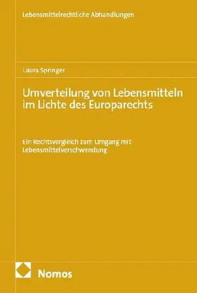 Umverteilung von Lebensmitteln im Lichte des Europarechts