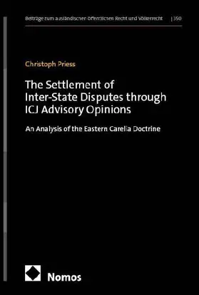 The Settlement of Inter-State Disputes through ICJ Advisory Opinions