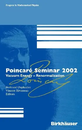 Poincaré Seminar 2002
