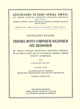 Theoria motuum lunae nova methodo pertractata