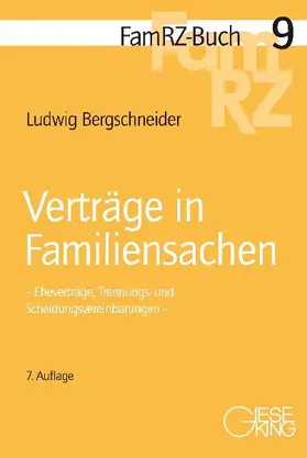 Verträge in Familiensachen