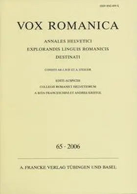 Vox Romanica 65 (2006)