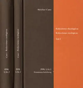 Relectiones theologicae. Relecciones teológicas