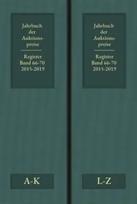 Jahrbuch der Auktionspreise für Bücher, Handschriften und Autographen