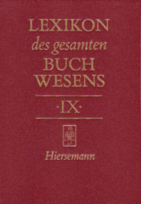 Lexikon des gesamten Buchwesens