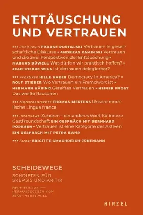 Enttäuschung und Vertrauen
