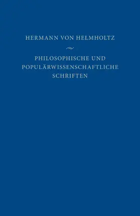 Philosophische und populärwissenschaftliche Schriften 3 Bände