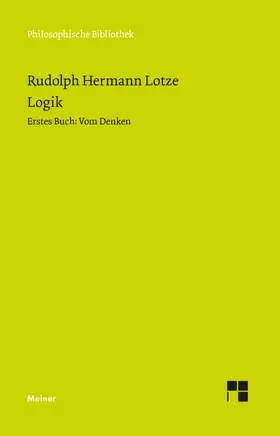 Logik. Erstes Buch. Vom Denken