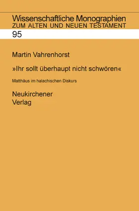 "Ihr sollt überhaupt nicht schwören"