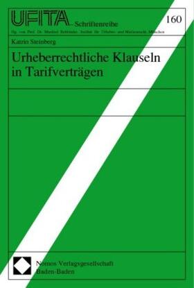 Urheberrechtliche Klauseln in Tarifverträgen