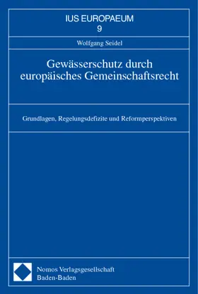 Gewässerschutz durch europäisches Gemeinschaftsrecht