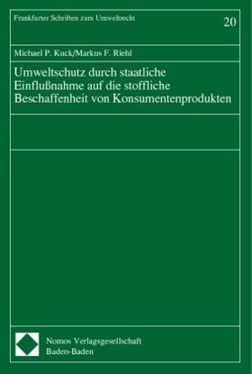 Umweltschutz durch staatliche Einflußnahme