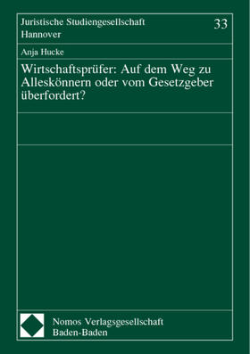 Hucke, A: Wirtschaftsprüfer