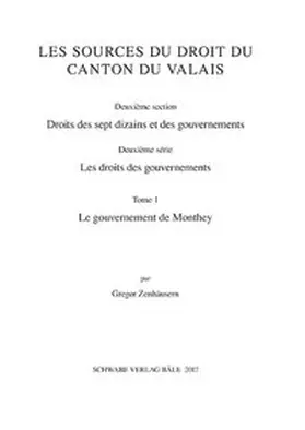 Le gouvernement de Monthey