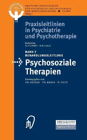 Behandlungsleitlinie Psychosoziale Therapien
