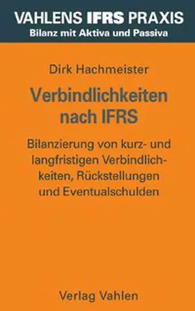 Verbindlichkeiten nach IFRS