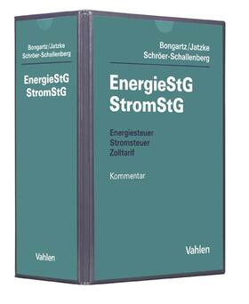 Energiesteuer, Stromsteuer, Zolltarif: EnergieStG, StromStG - mit Fortsetzungsbezug