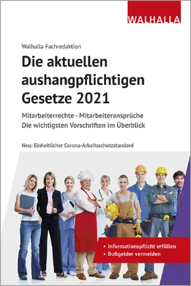 Die aktuellen aushangpflichtigen Gesetze 2021